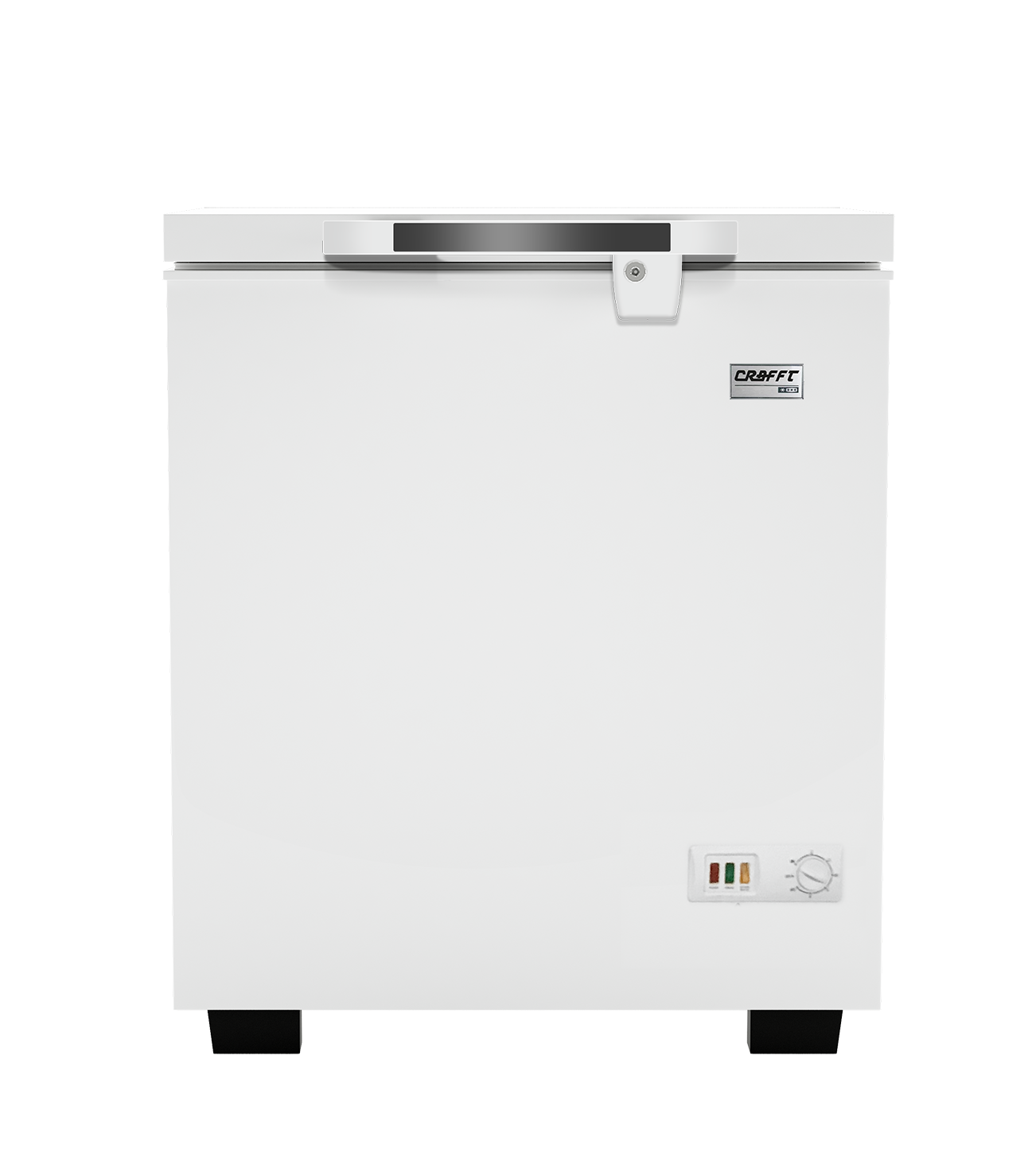 فريزر مسطح كرفت 200 لتر ابيض (انفرتر) وطني