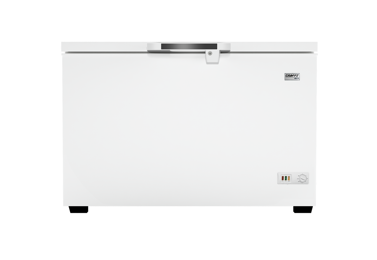 فريزر مسطح كرفت 400 لتر ابيض (انفرتر) وطني