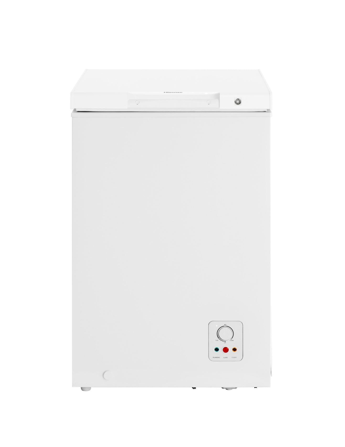 فريزر مسطح هايسنس 95 لتر ابيض