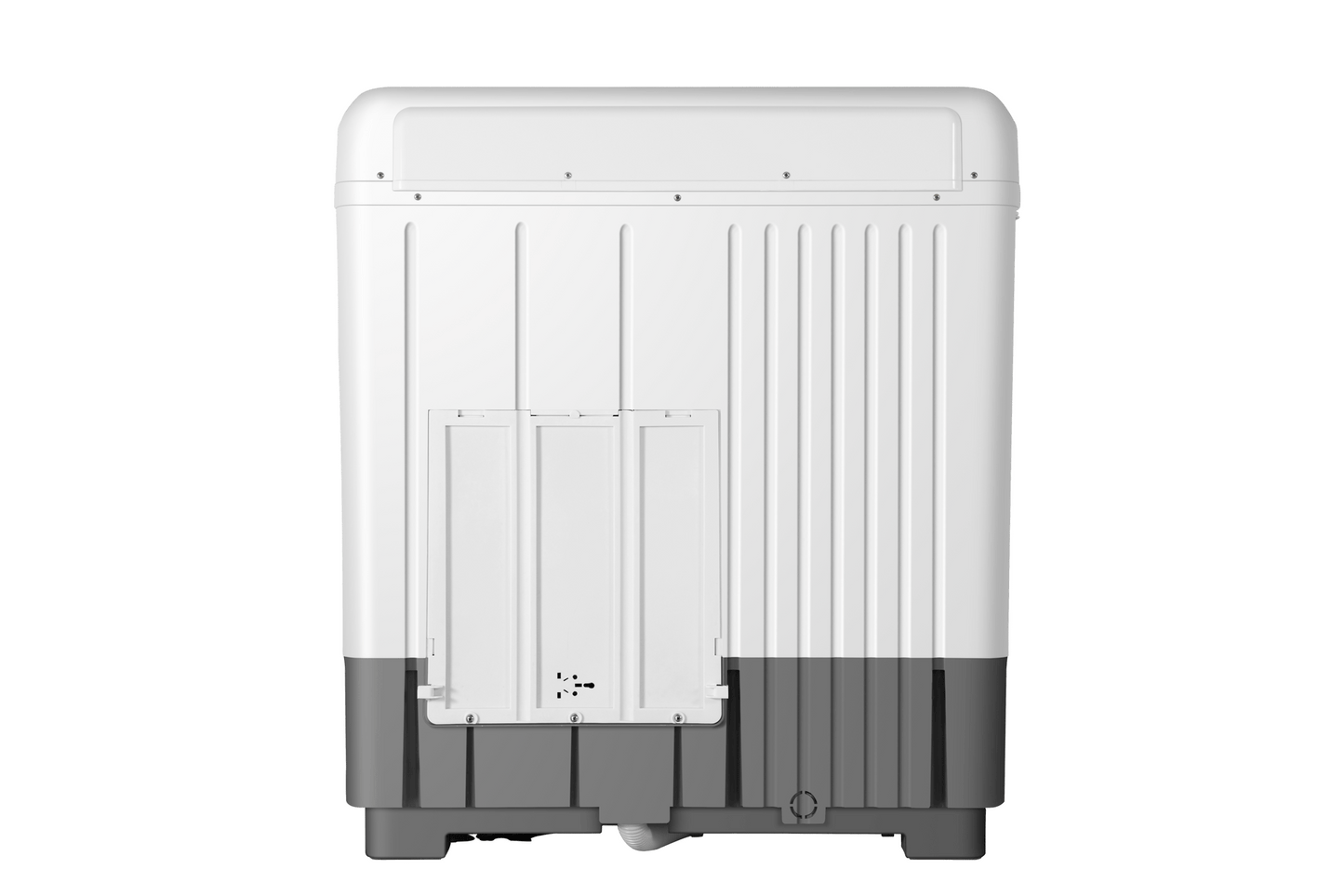 غسالة حوضين تي سي ال 8.5 كيلو ابيض