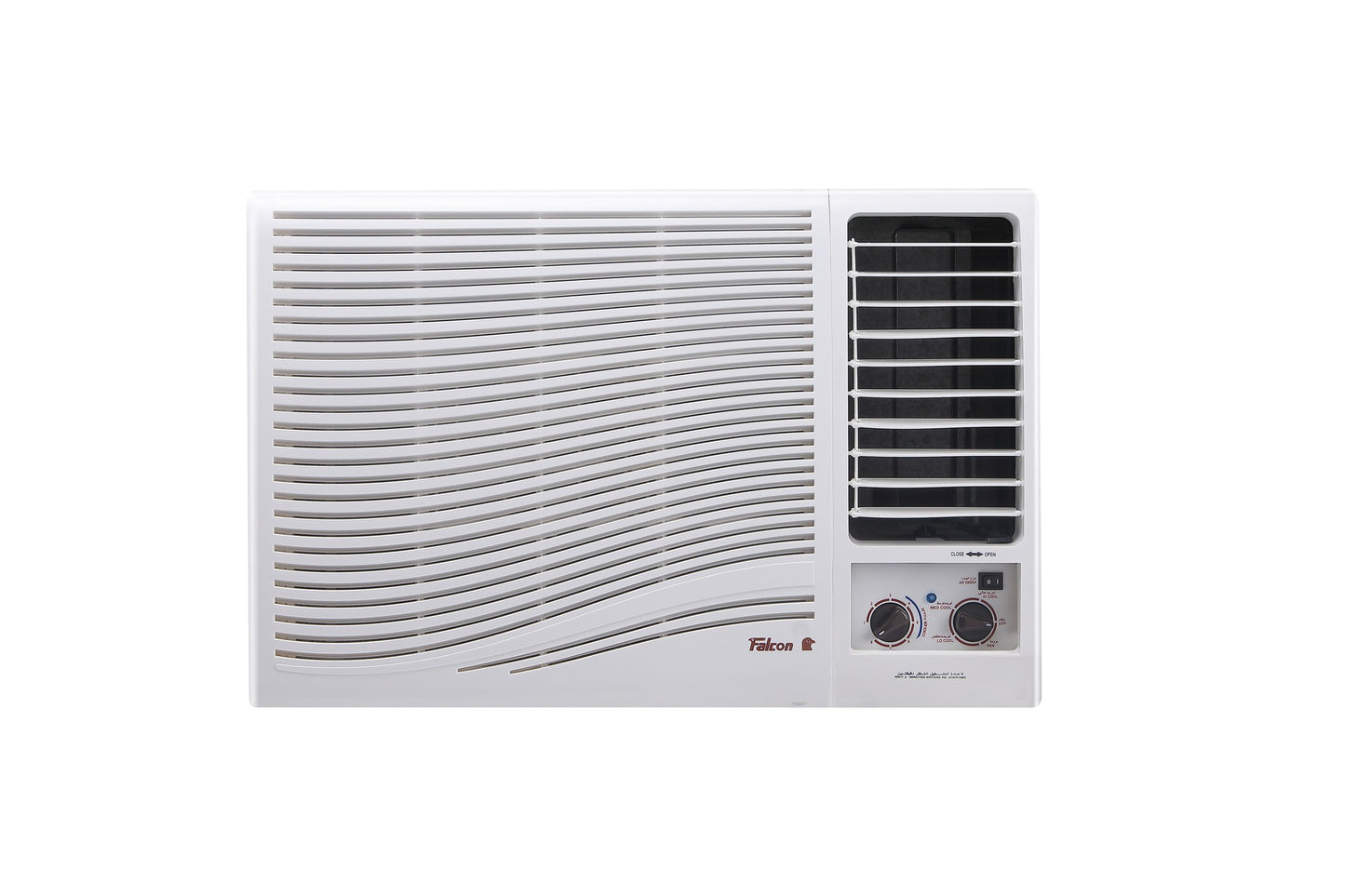 مكيف شباك فالكون انسيابي سعة تبريد 17.200 تدفئة 3000 واط روتاري (وطني)