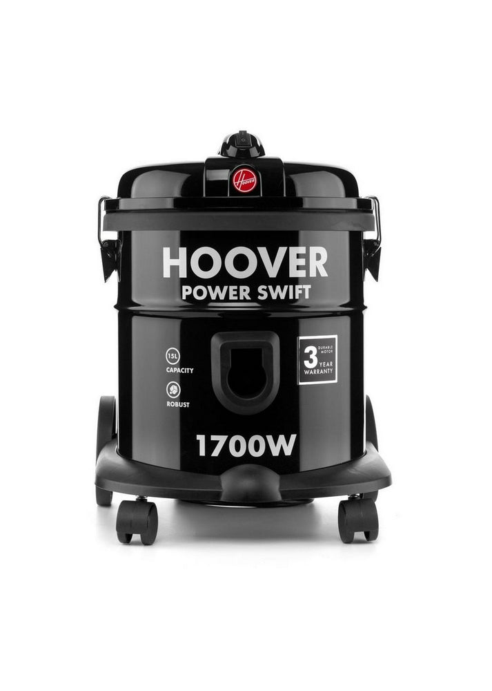 مكنسة برميل هوفر  15 لتر 1700 واط