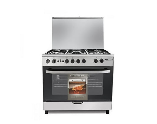 فرن غاز فالكون60 × 90 سلفر وش استيل امان