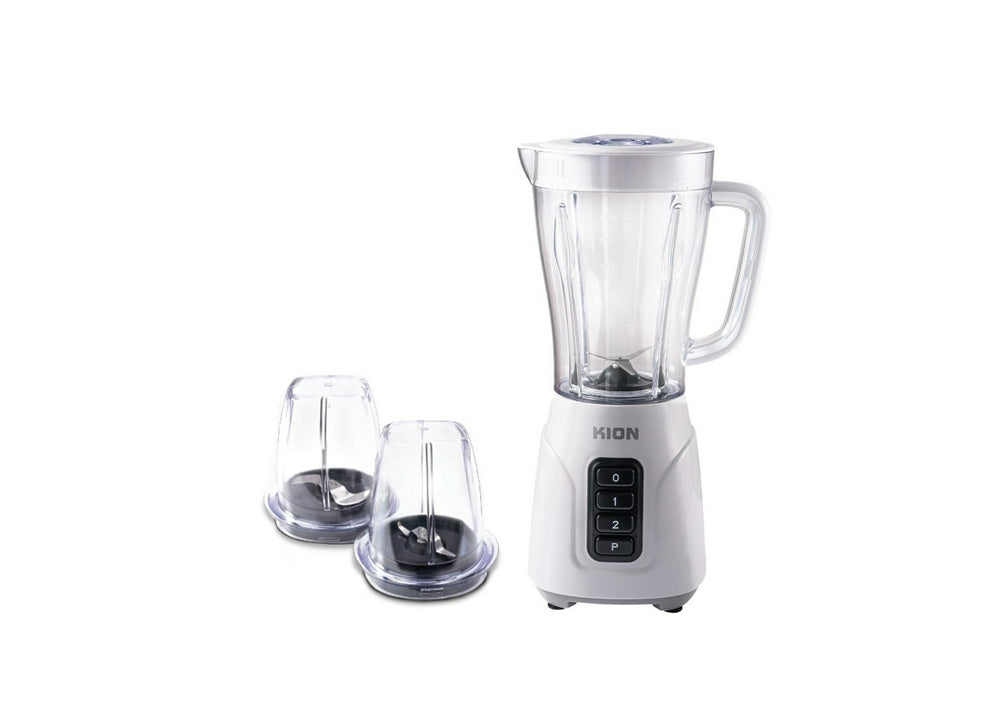 خلاط كيون 1.5 لتر سرعتين + مفرمة 500 وات