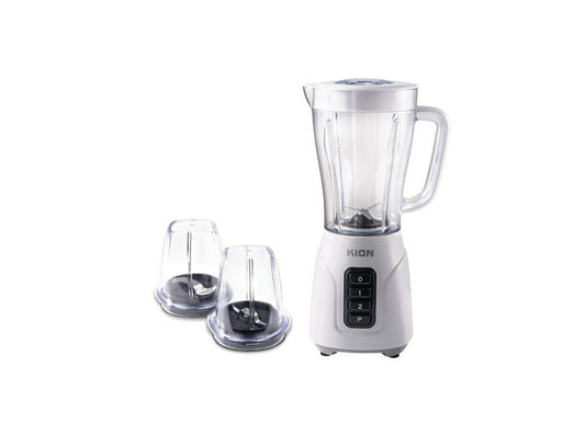 خلاط كيون 1.5 لتر سرعتين + مفرمة 500 وات