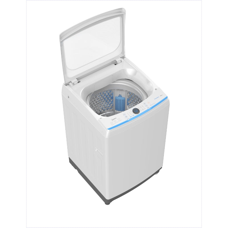 غسالة اوتوماتيك ميديا فتحة علوية 12 ك 8 برامج أبيض