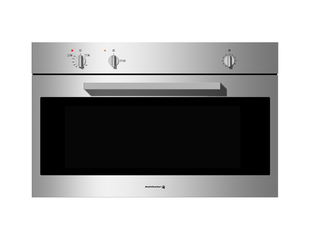 فرن بلت ان غاز كلفنيتور 60×90 - 9وظائف استيل