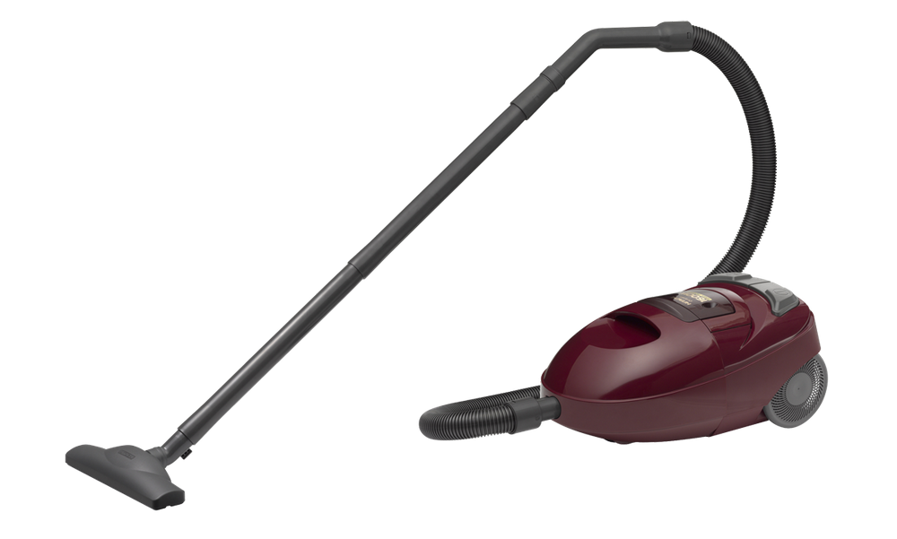 مكنسة مسطحة هيتاشي 5 لتر 1,600واط (أحـمـر داكـن)