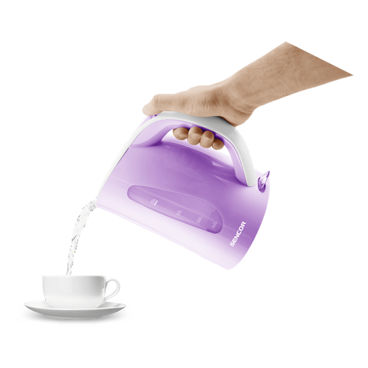 غلاية مياة كهربائية  سينكور 1.5لتر 2400 واط بنفسجي