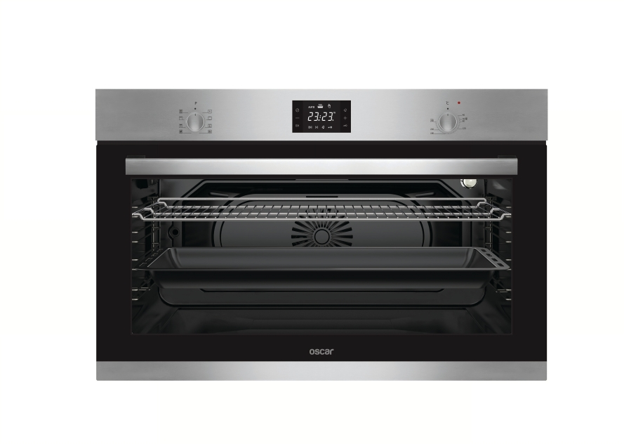 فرن بلت ان كهرباء اوسكار 90سم 8وظائف مع مروحة (تركي)