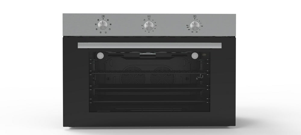 فرن بلت ان كهرباء كوميتل 90 سم 8 وظائف استيل (تركي)