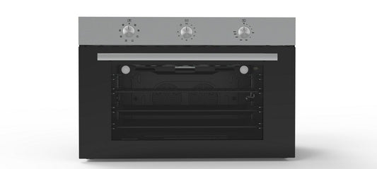 فرن بلت ان كهرباء كوميتل 90 سم 8 وظائف استيل (تركي)