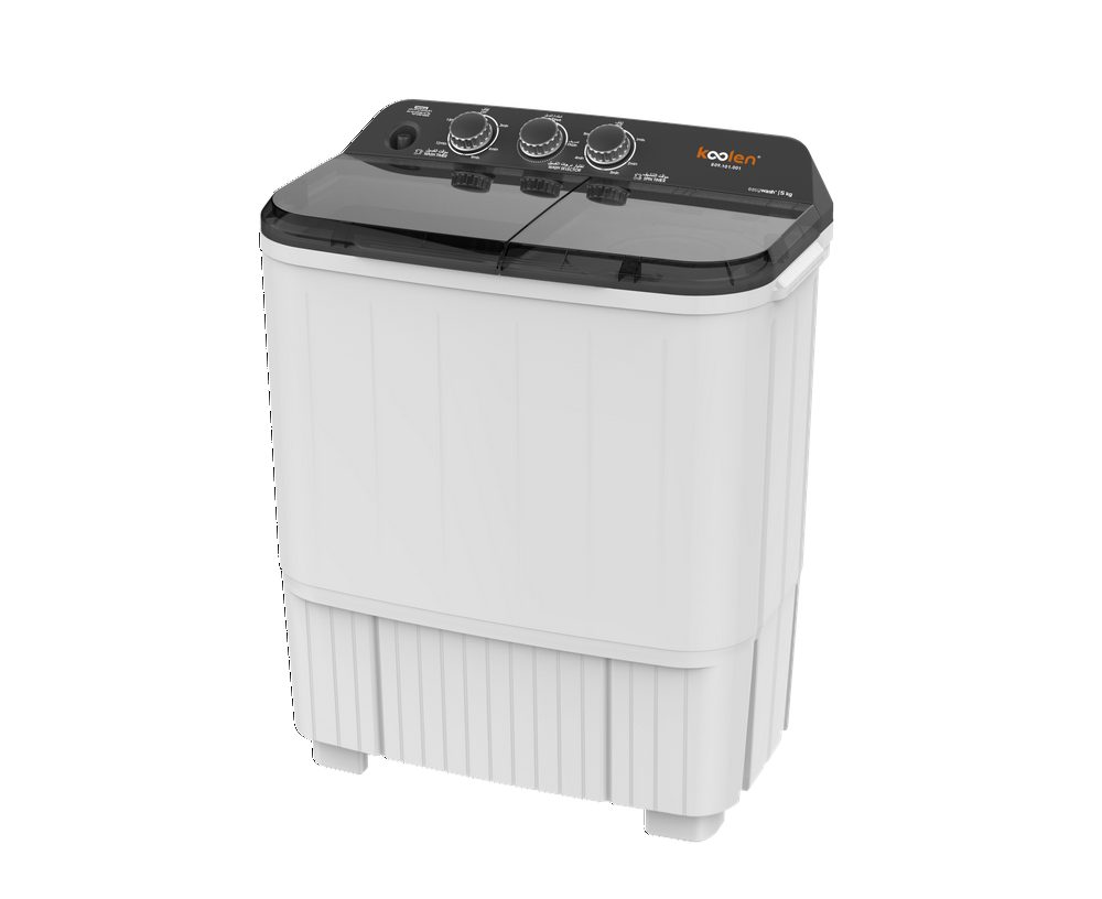 غساله حوضين كولين 5 ك غسيل 3 ك عصر ابيض