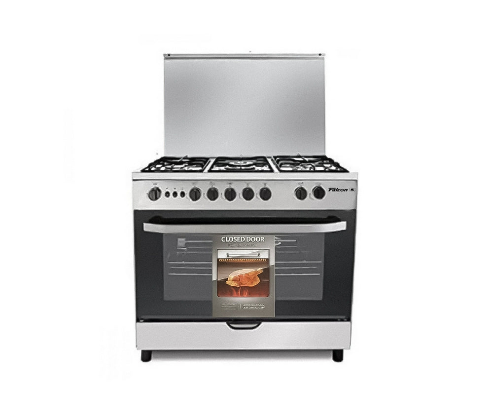 فرن غاز فالكون 55×80 استيل امان