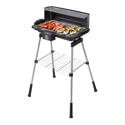 شواية كهربائية مع ستاند كوميتل 2200 واط اسود (تركى)