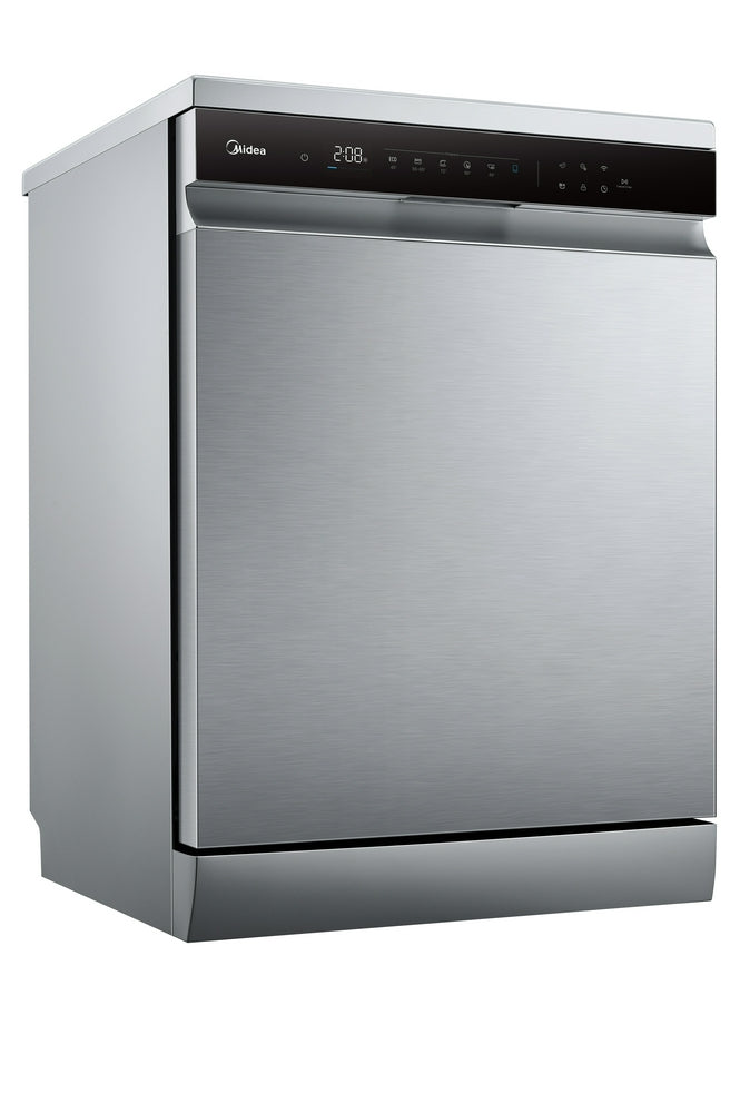 غسالة صحون ميديا 15 مكان تخزين 9 برامج واي فاي سلفر