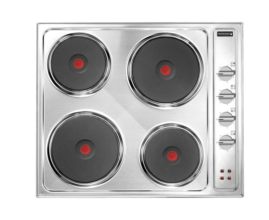 سطح بلت ان كهرباء كلفنيتور 60 سم حجر 4 عيون استيل