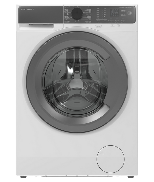 غسالة اوتوماتيك فتحة امامية فريجيدير 8 ك غسيل 15 برنامج أبيض