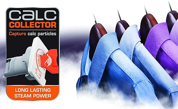 كاوية بخار تيفال 350 مل 2800 واط فرنسي (اسود فى ابيض )