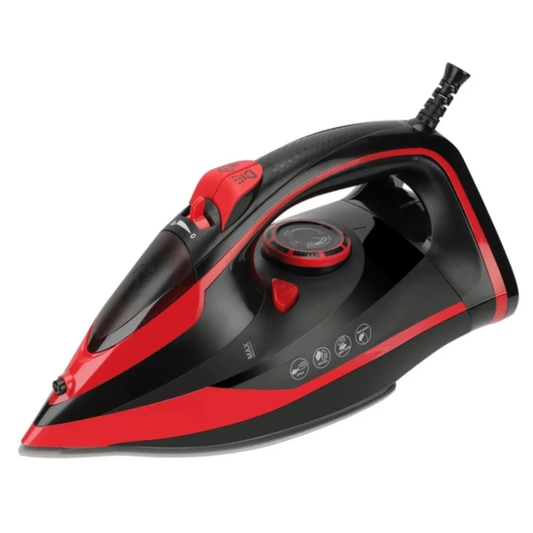 كاوية بخار كيون 350 مل 2400 واط (احمر فى اسود)