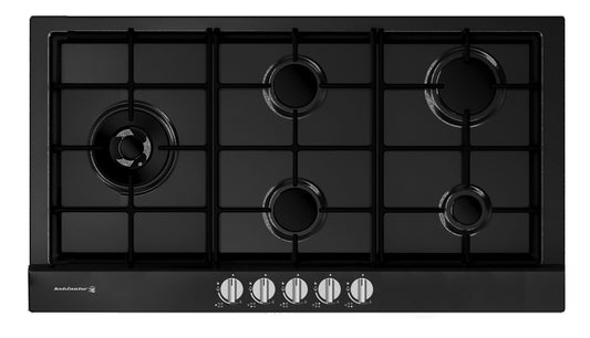 سطح بلت ان كلفنيتور 5 عيون غاز 90 سم اسود (ايطالي)