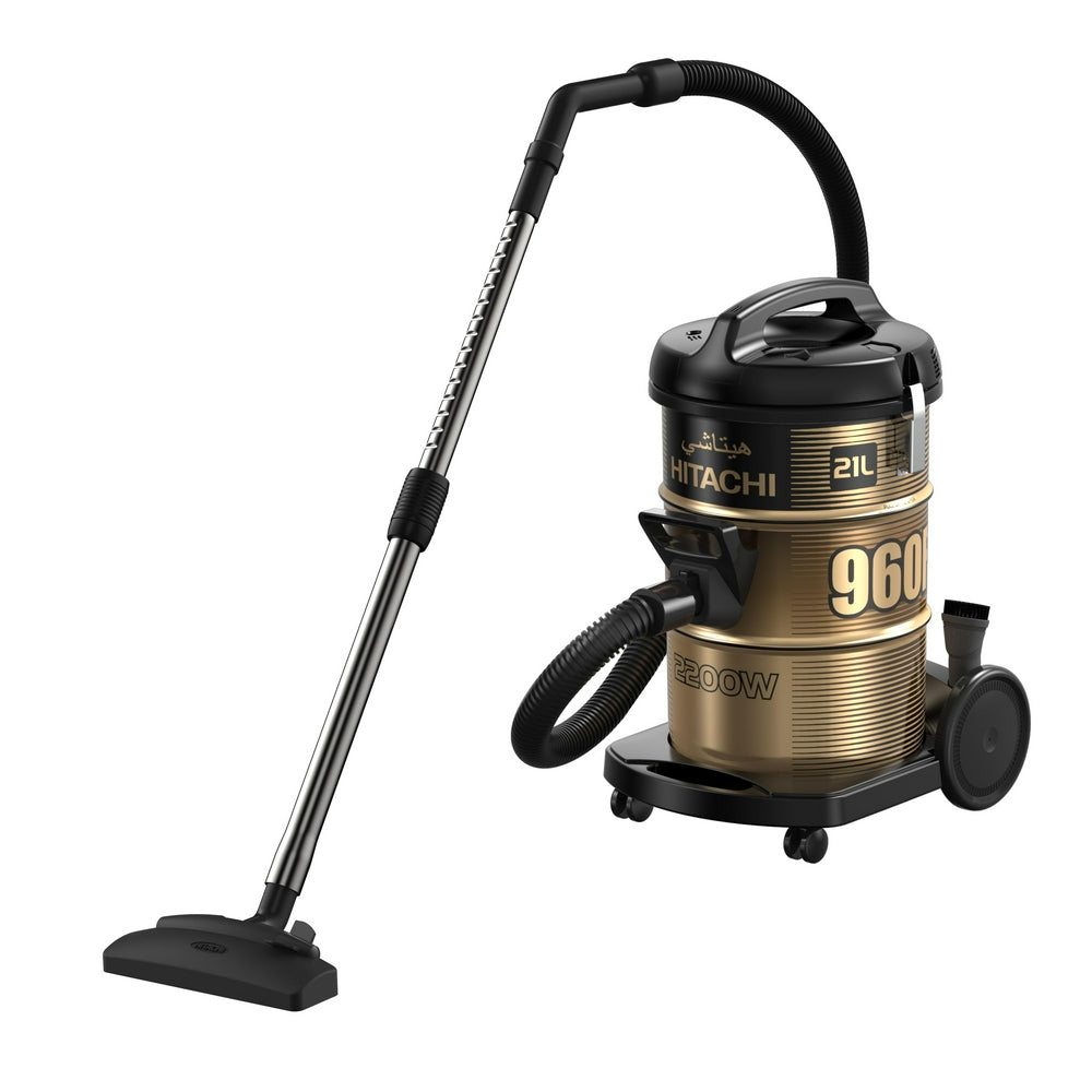 مكنسة برميل هيتاشي 21 لتر 2.200 واط (أسـود)