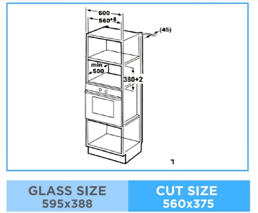 ميكرويف بلت ان كلفنيتور 34 لتر 1000 واط اسود