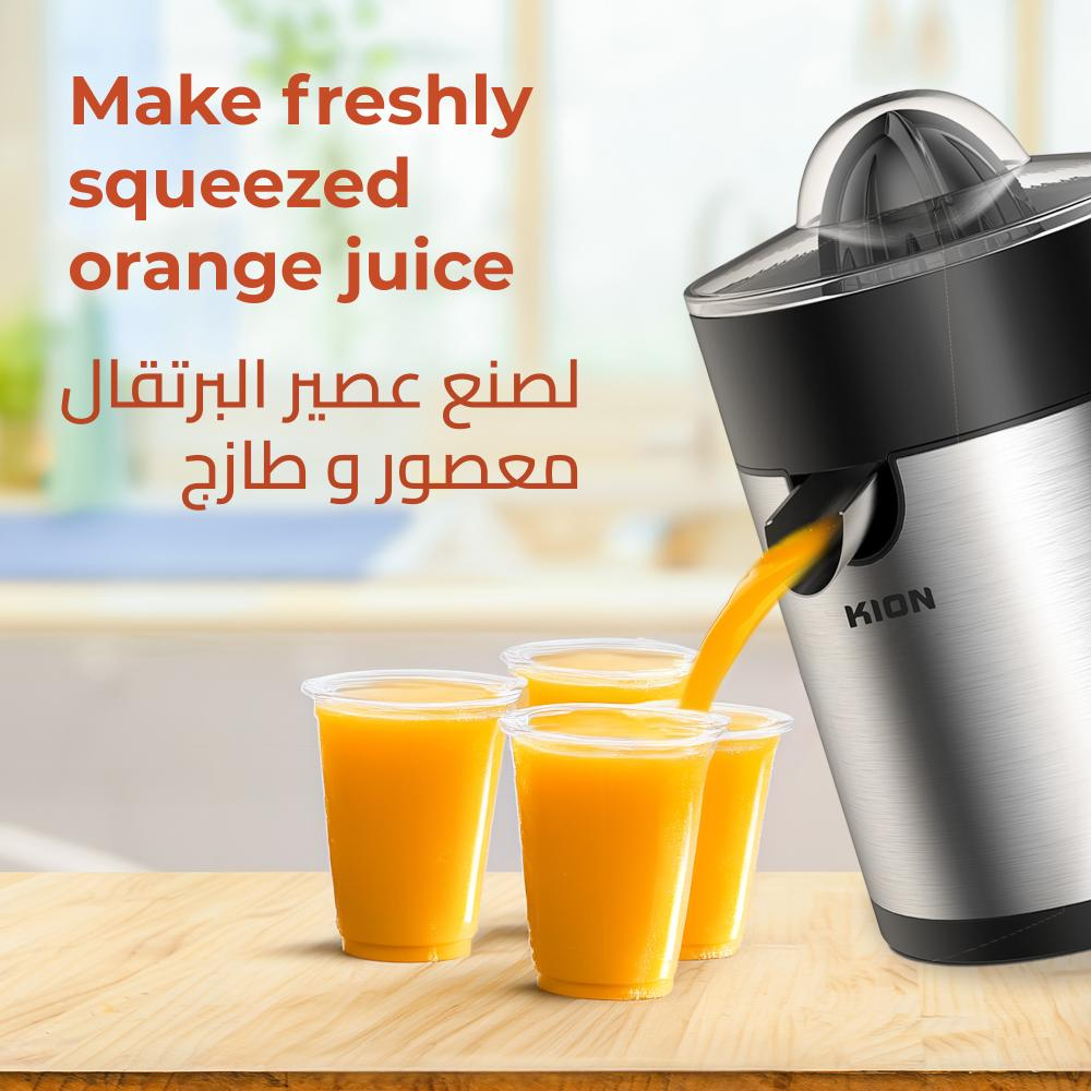 عصارة حمضيات كيون 100 واط استيل