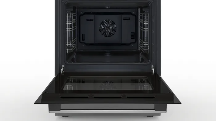 فرن كهرباء بوش 4 عيون سيراميك 60 سم استيل مع مروحة