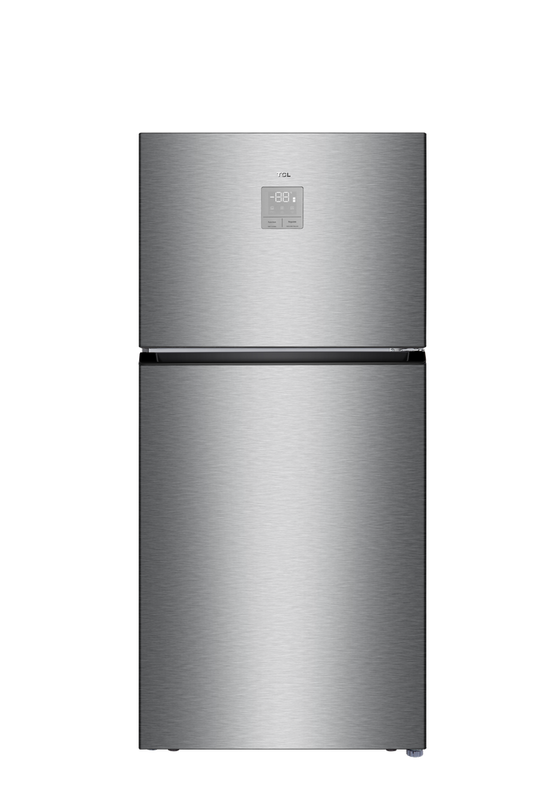 ثلاجة تي سي ال سعة الثلاجة 14.1 قدم المجمد 4.9 قدم استيل ( انفرتر )