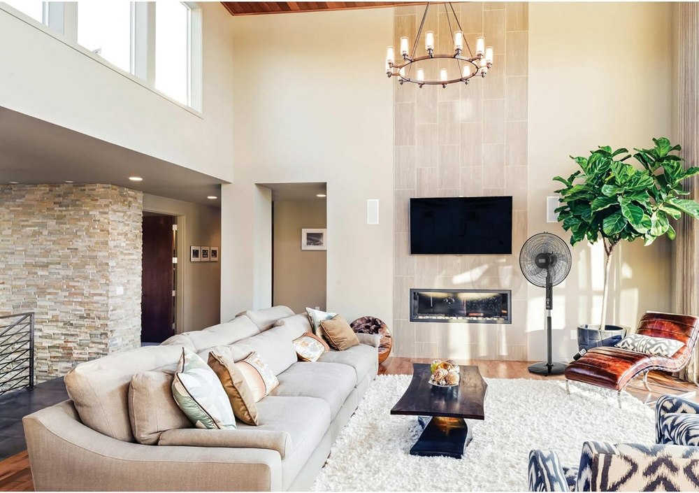 مروحة عامودية بلاك اند ديكر 16 انش 60 واط اسود