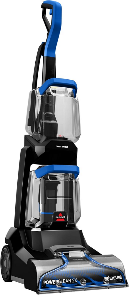 مكنسة غسيل سجاد ومفروشات بيسيل 700 واط جاف ورطب (اسود في ازرق)