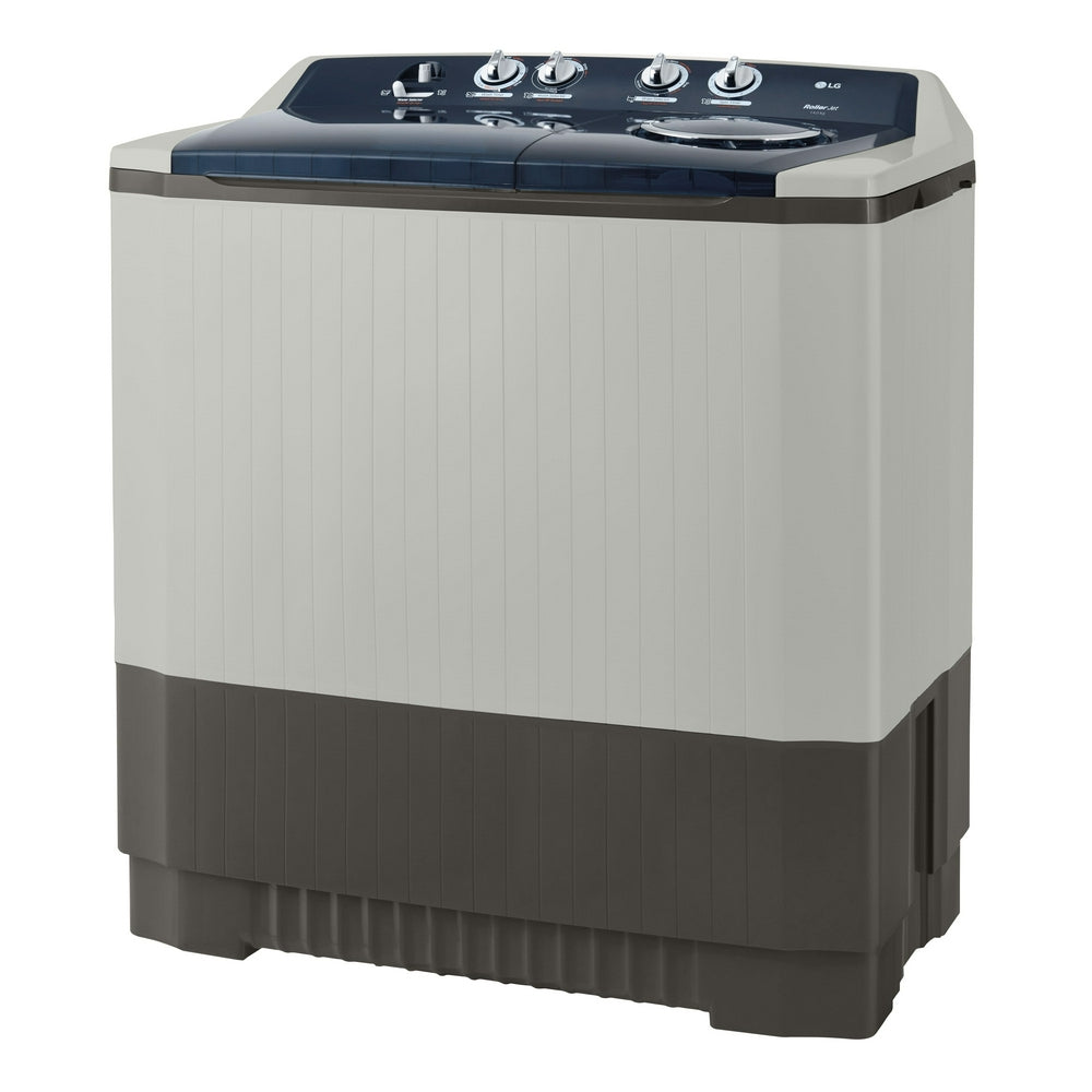 غسالة حوضين ال جي 14 كيلو رمادي فاتح (تايلندي)