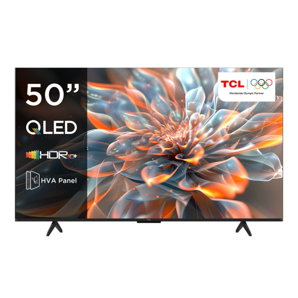 شاشة سمارت تي سي ال 50 بوصة 4K - GOOGLE TV-QLED