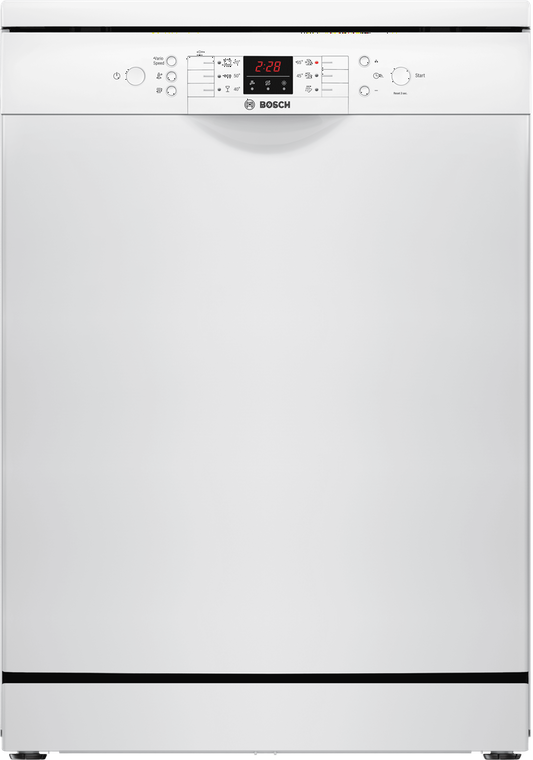 غسالة صحون بوش 13 مكان تخزين 6 برامج ابيض (تركي)