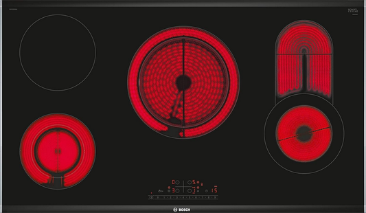 سطح بلت ان كهرباء بوش 4 عيون 90 سم سيراميك اسود (الماني)