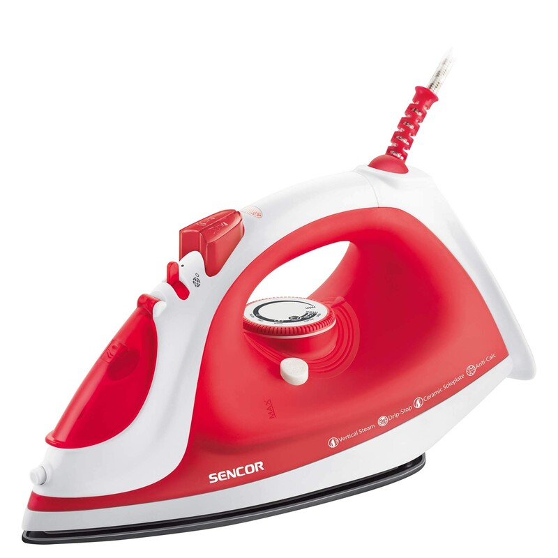 كاوية بخار سينكور 2200 واط ابيض × احمر 260 مل