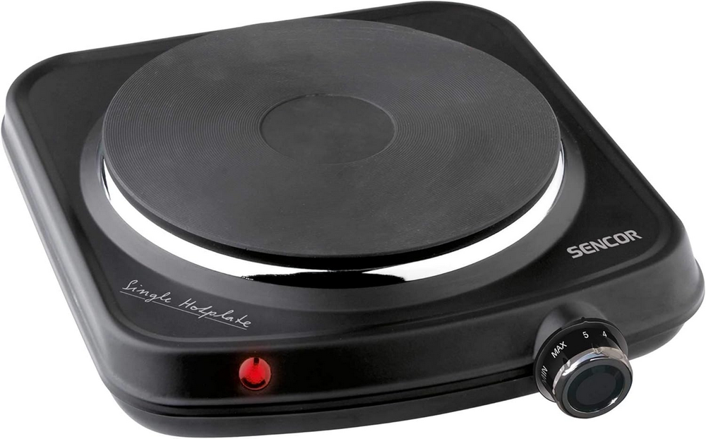 مسطح كهرباء سينكور 1 عين 1.500 واط اسود