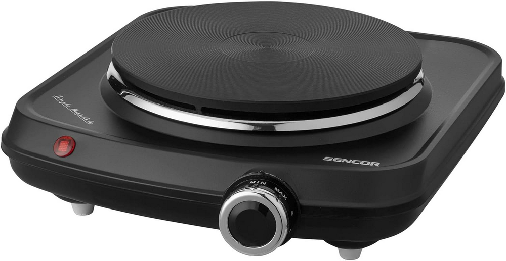 مسطح كهرباء سينكور 1 عين 1.500 واط اسود