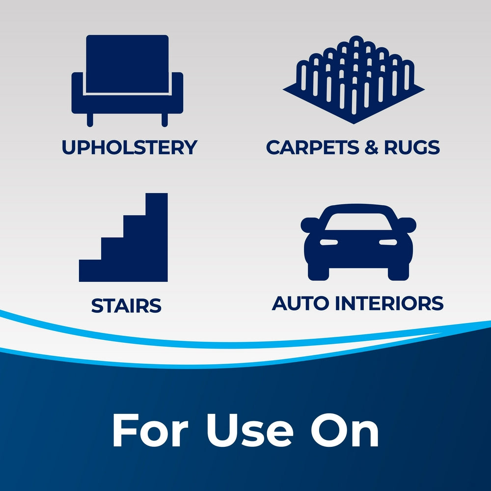 مكنسة بيسيل لإزالة البقع 1.1 لتر 330 واط اسود في ازرق (Spot&Stain)