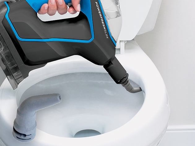 ممسحة بخار بيسيل 3*1  اسود في ازرق ( Power Fresh Slim)