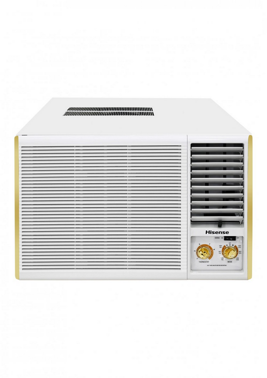 مكيف شباك هايسنس سعة تبريد 17.800 وحدة تدفئة 2.85 كيلو واط روتاري