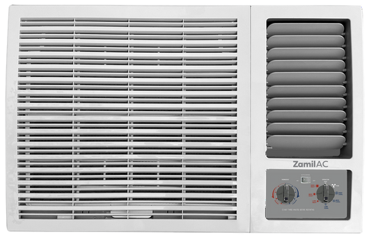مكيف شباك الزامل سعة التبريد 17800 وحدة تدفئة 3.3 كيلوواط (وطني)