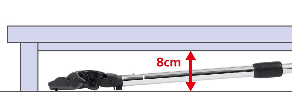 مكنسة برميل هيتاشي 21 لتر 2500 واط اسود في احمر (ياباني)