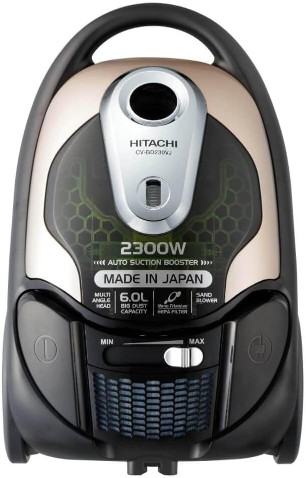 مكنسة مسطحة هيتاشي 6 لتر 2300 واط (ذهبي)  ياباني