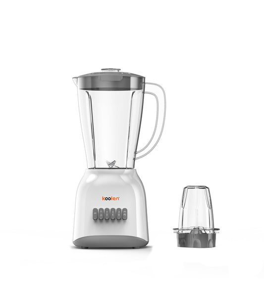 خلاط كولين مع مطحنة 6 سرعات 1.5 لتر 400 واط أبيض