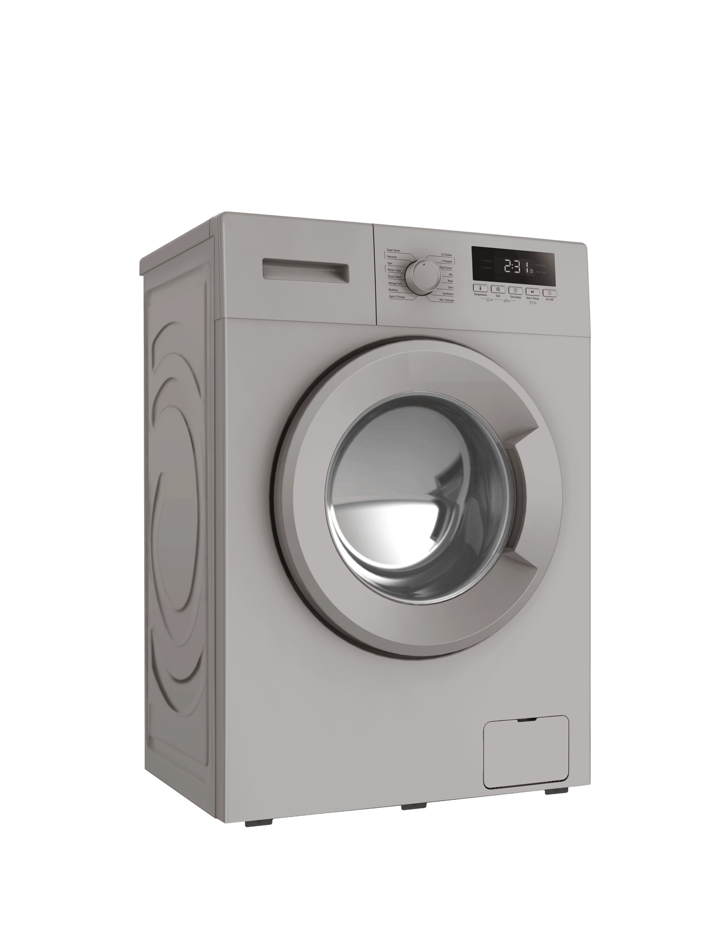 غسالة اوتوماتيك فتحة امامية فالكون 7 ك غسيل16 برامج سلفر