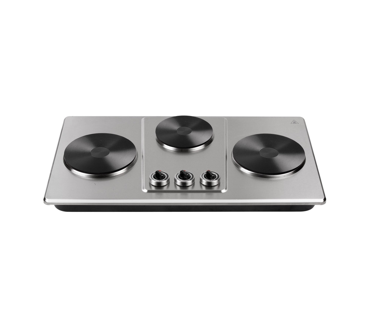 سطح كهرباء كولين 3 عيون 2.800 واط استيل