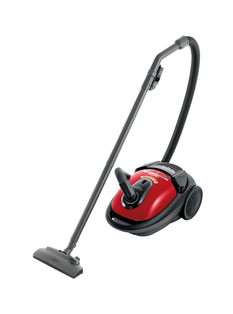 مكنسة مسطحة هيتاشي 8 لتر 1800 واط (أحمر)