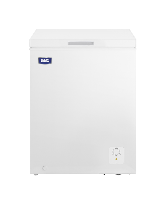 فريزر مسطح هاس 95 لتر أبيض